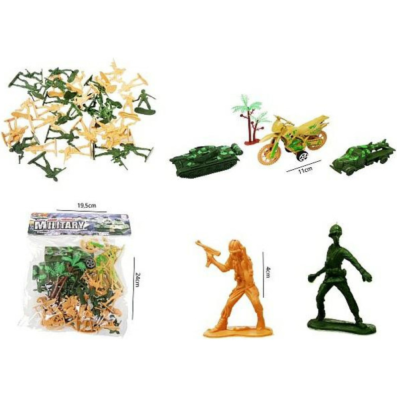 Other 50349 ARMIA ZESTAW ŻOŁNIERZY 44 EL