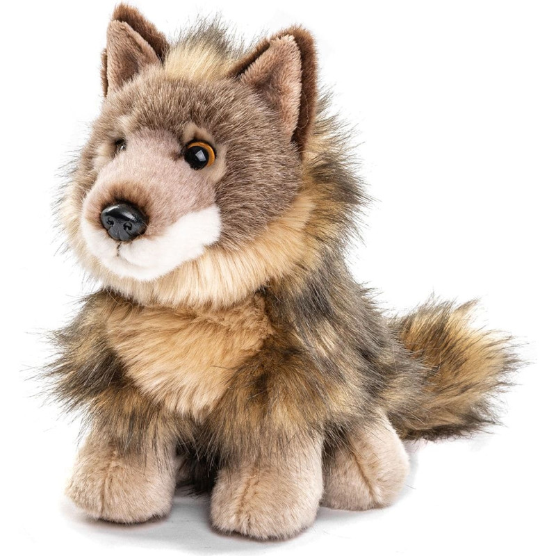 Uni-Toys Plush toy Wolf, small, 18 cm