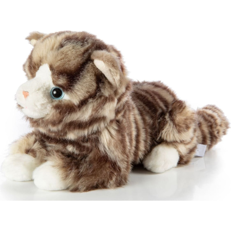 Uni-Toys Plush toy Cat gray, 27 cm