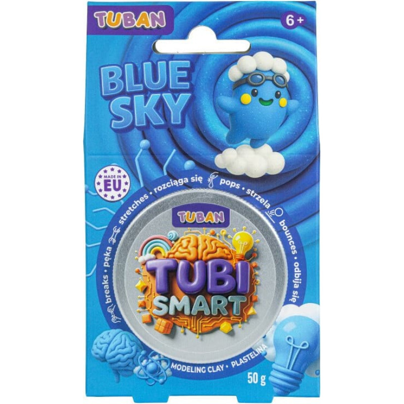 Tuban Tubi Smart - Modelling clay - Blue sky (50 g)