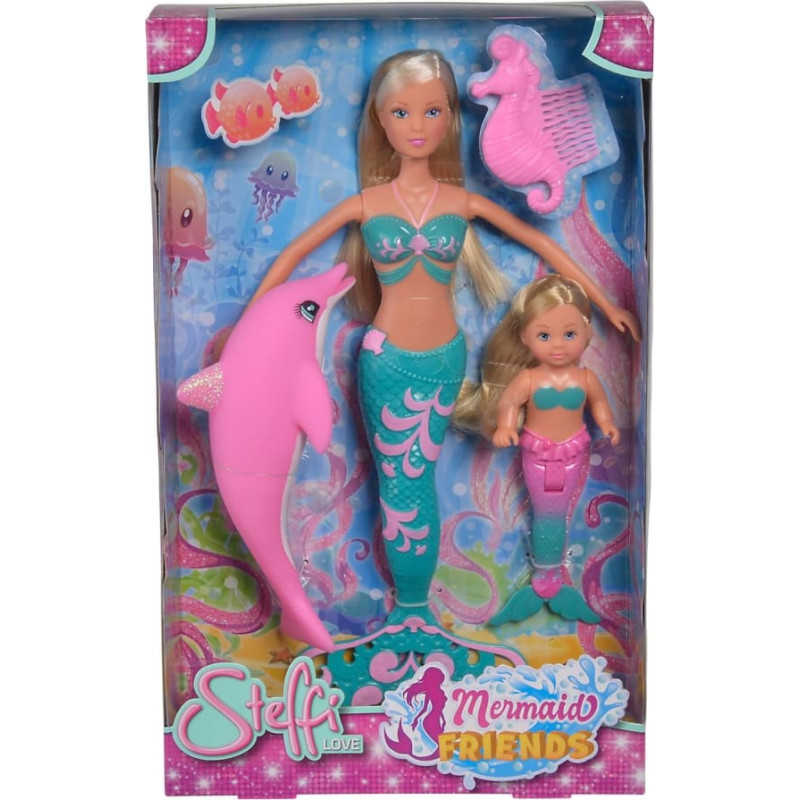 Simba Toys Mermaid Doll Set with Accessories