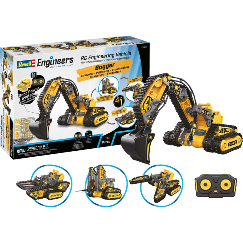 Revell KIT RC Engineering Vehicle 4in1: Revell Engineers