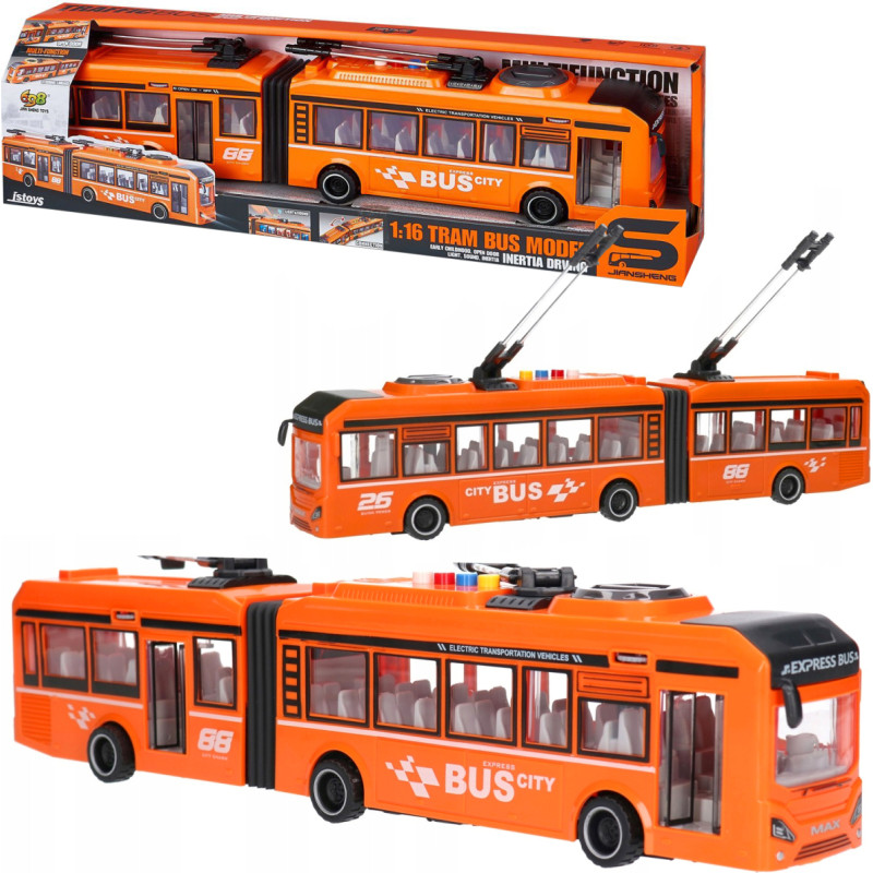 TROLEJBUS ZE SWIATŁEM I DŹWIĘKIEM