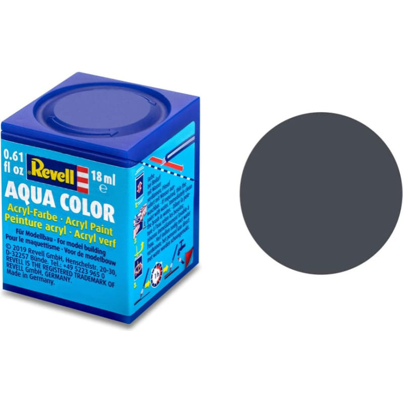 Revell Aqua Color Acrylic tank grey mat