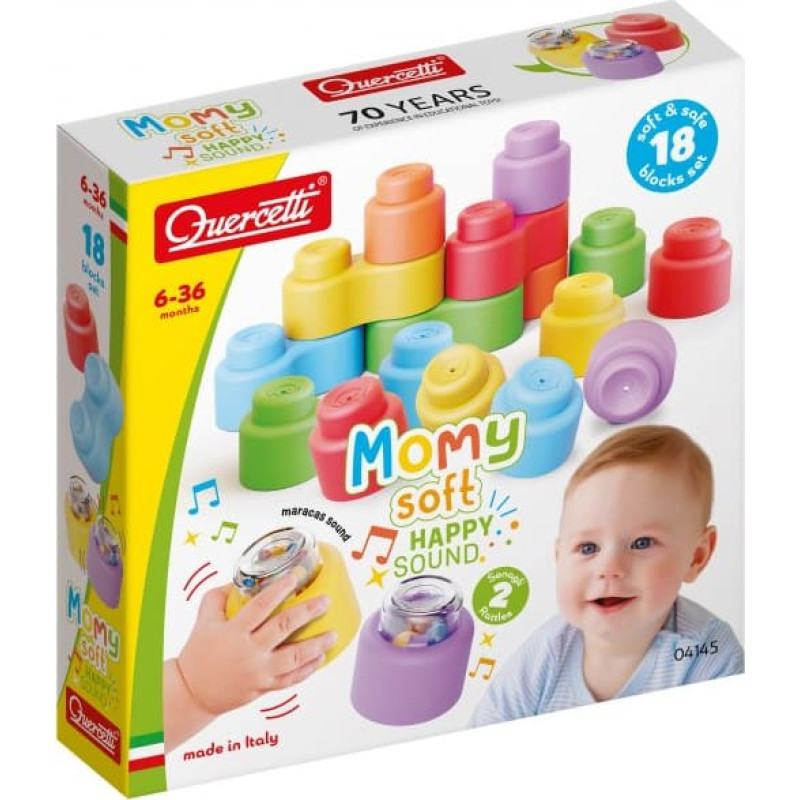 Quercetti Momy Soft Happy Sound-18 6m+