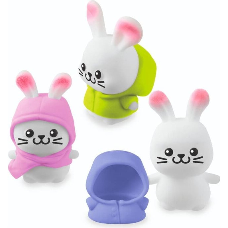 Trendhaus Capybara Spring - Minkomas žaislas - Triu&scaron;is su kostiumu (1 vnt., 3 dizainai)