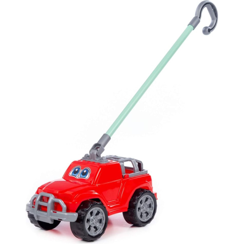 Polesie Car with handle, red 62 cm 74987