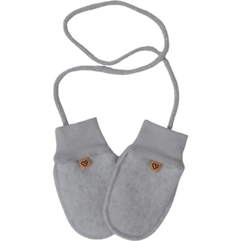 Wool kiddy hand muff Sierra 0-12m grey