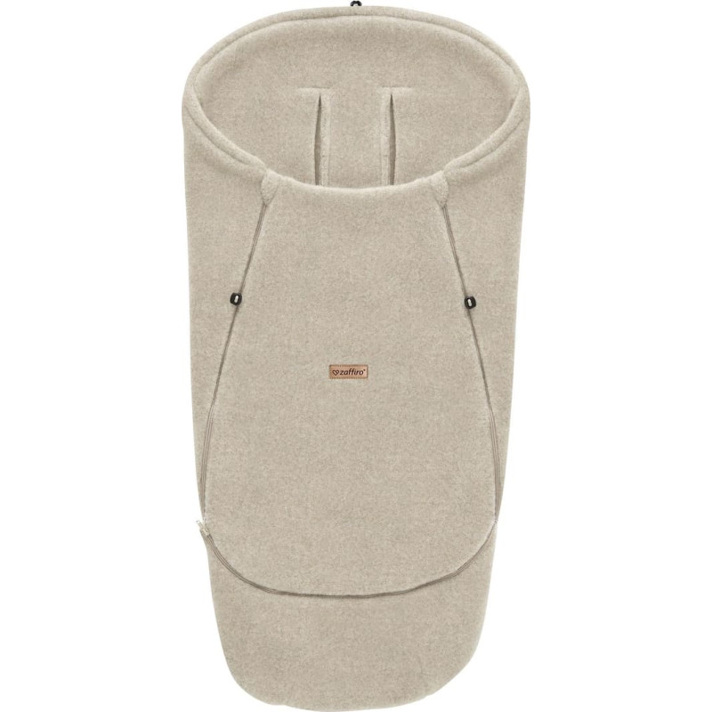 Adjustable wool footmuffs Sierra 0-36m beige