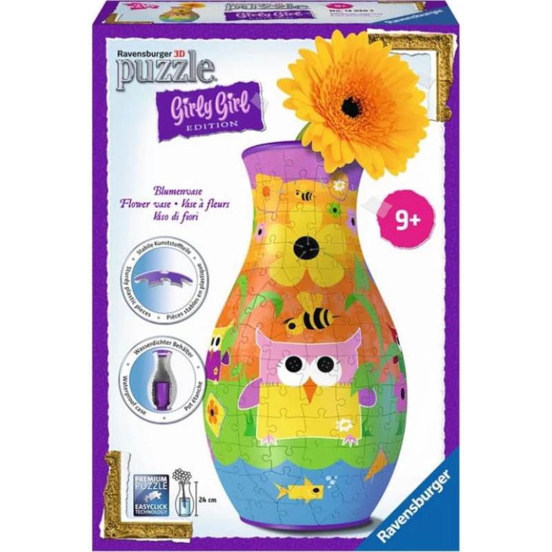 Ravensburger 3D puzzle vase 9+