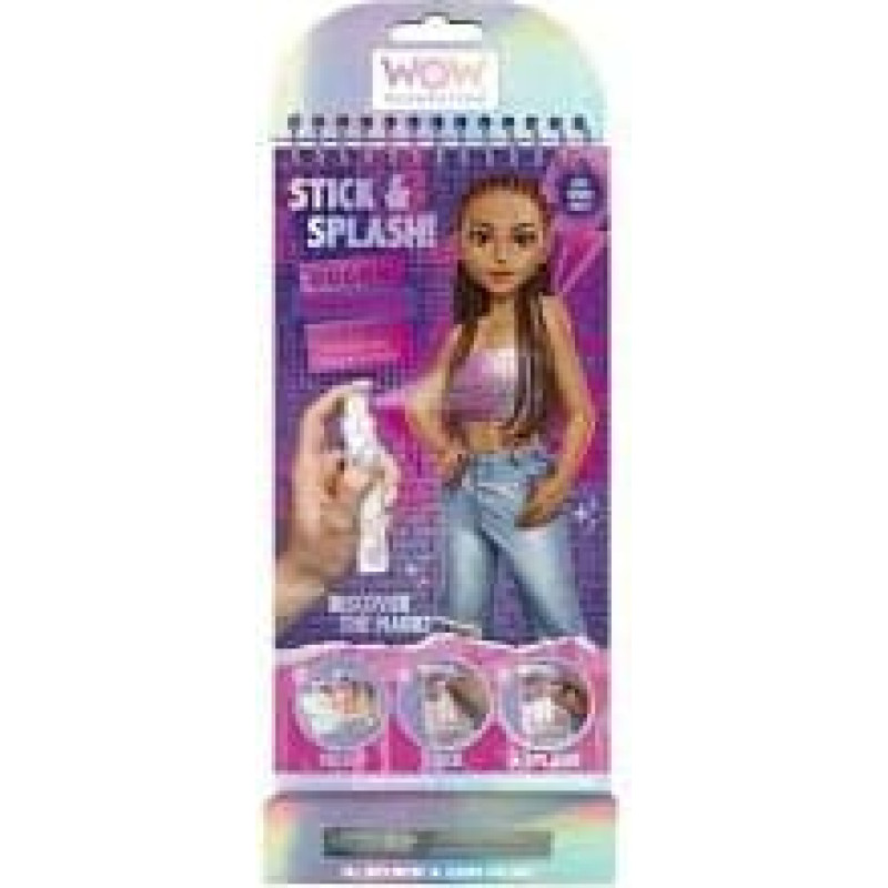 Wow Generation rado&scaron;ais krāsu glezno&scaron;anas komplekts Stick and Splash, WOW00142