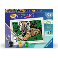 Ravensburger Paint by numbers 12x8.5 cm Tiger