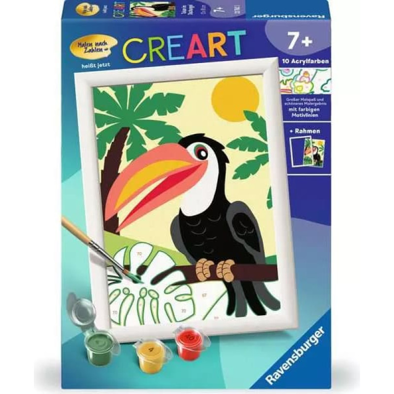 Ravensburger Paint by numbers 13x18 cm Toucan