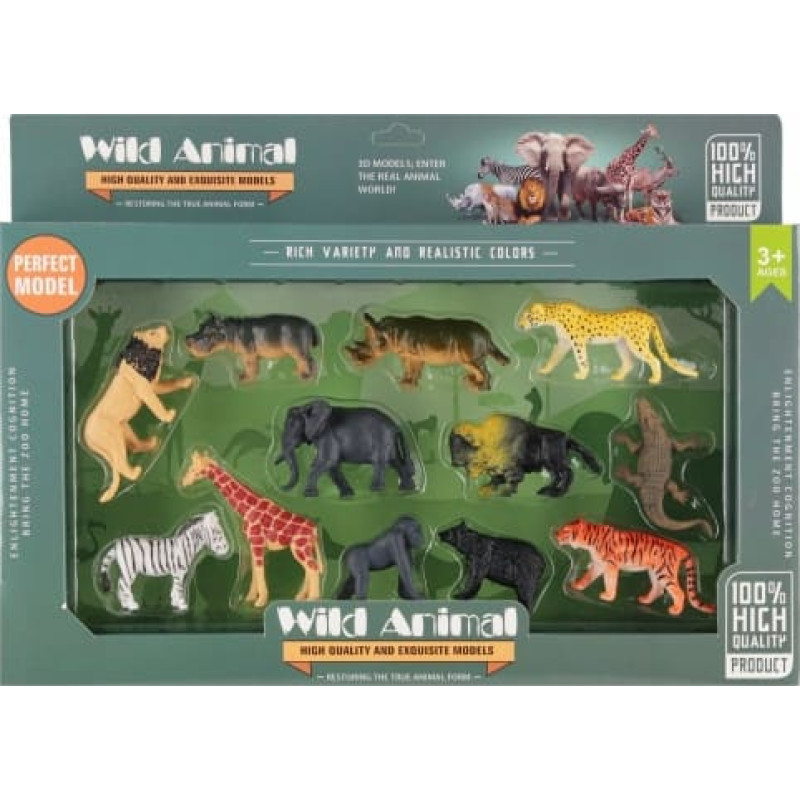 Mega Creative Animals - 00646 - WILD - 12 pcs