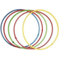 Malimas mankštos lankas HULA HOOP, 63 cm (0021)