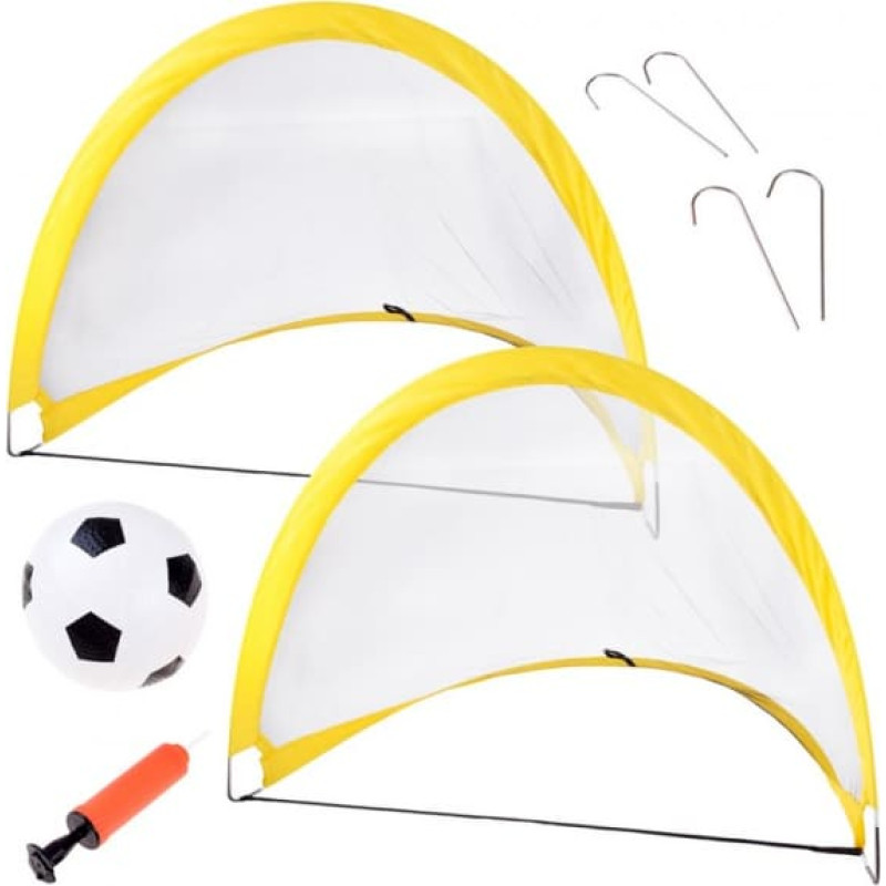 JM- Salokāmie futbola vārti 117x84x84 cm SP0573