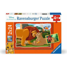 Ravensburger Puzzle 2x24 pcs The Lion King