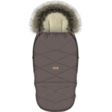 Adjustable footmuff with bag GrowUP Nordico 0-36m taupe