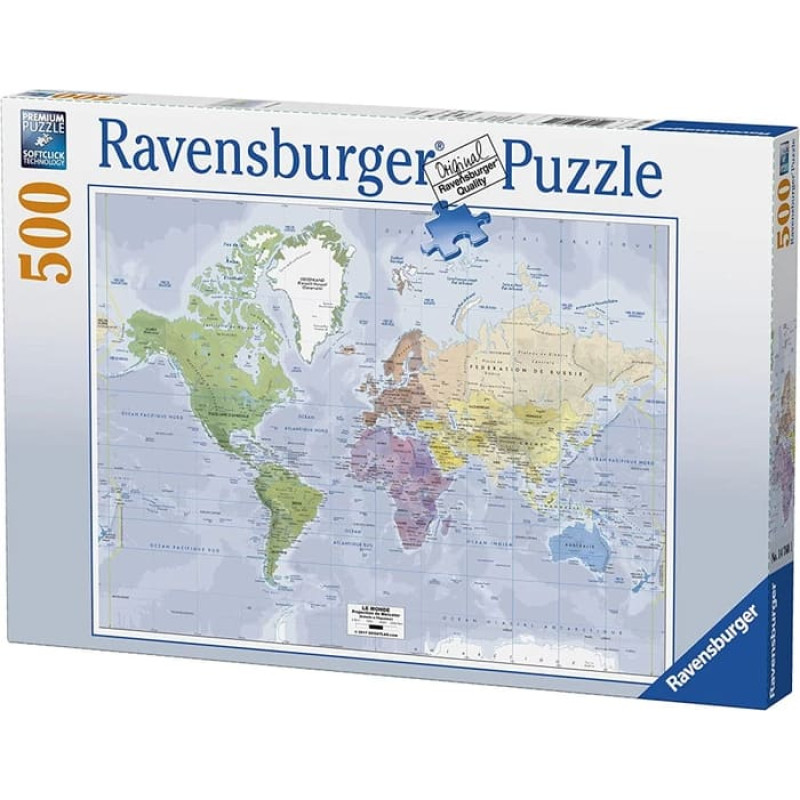 Ravensburger Puzzle 500 World Maps