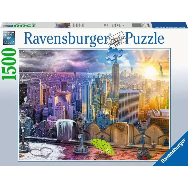 Ravensburger Puzzle Seasons of New York 1500p 16008