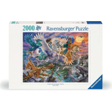 Ravensburger Puzzle 2000 Pegasus and Friends