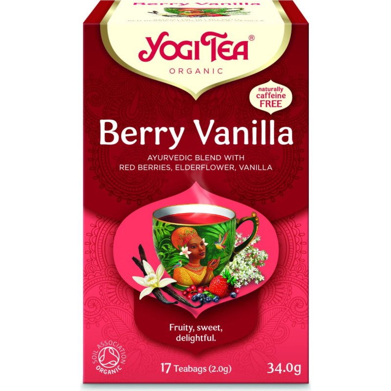 Yogitea Berry Vanilla Organic