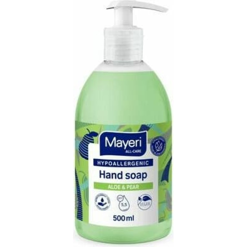 Mayeri Hypoallergenic liquid soap Aloe & Pear 500ml
