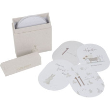 Little Dutch Baby milestone cards Baby Bunny FSC