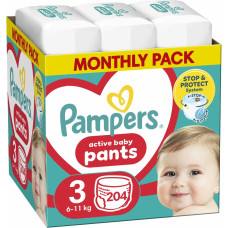 Pampers Pants autiņbiksītes, 3. izmērs, 204 gab. - 81772856
