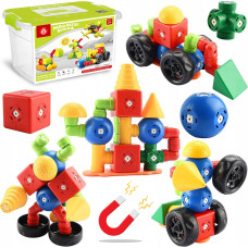 KLOCKI MAGNETYCZNE 24 ELEMENTY