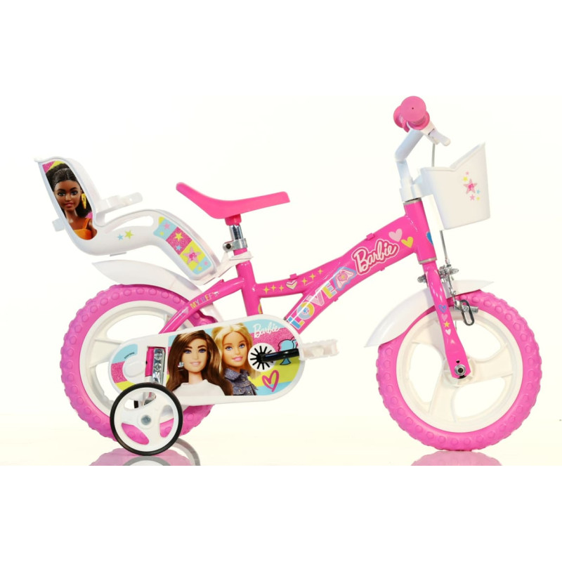 Dino Bikes Licence Vaiki&scaron;kas dviratis 12" "BARBIE"