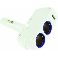 Bottari Dvigubas lizdas + 1 USB lizdas 1AMP &bdquo;WALLY&ldquo;