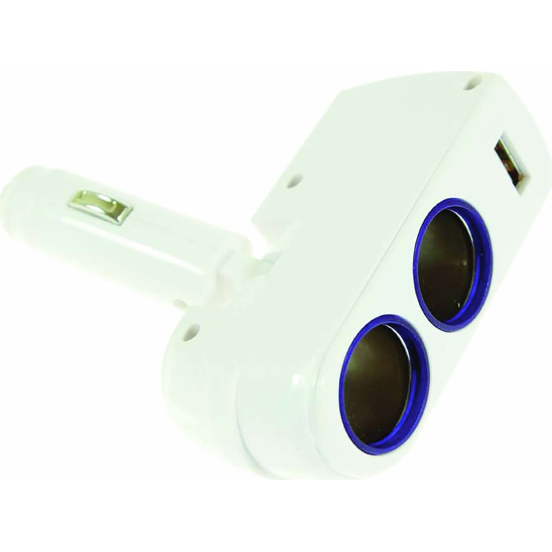 Bottari Dvigubas lizdas + 1 USB lizdas 1AMP &bdquo;WALLY&ldquo;