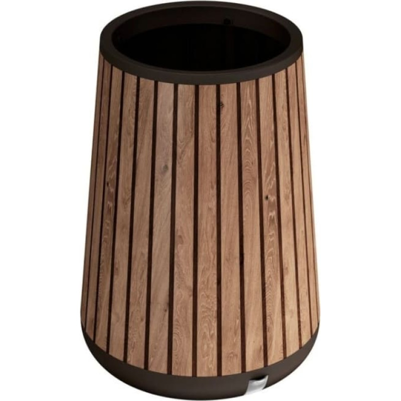 Keter Puķu pods Deco Conic Planter Tall Venetian Brown