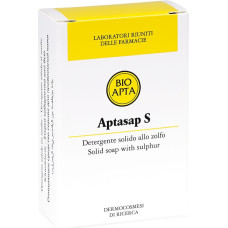 Bioapta Aptasap S (solid sulfur-based cleanser for problematic skin) 100g