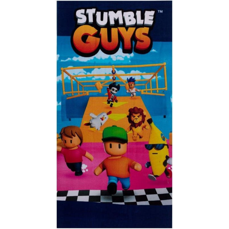 TOWEL 70X140cm STUMBLE GUYS STG36-5198 COTTON