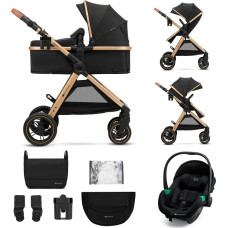 Kinderkraft W&oacute;zek wielofunkcyjny ESME 3w1 Pure Black+MINK PRO 2
