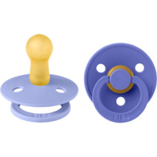 Bibs Colour Round SS26 pacifiers Hush / Grape 6-18m 2pcs