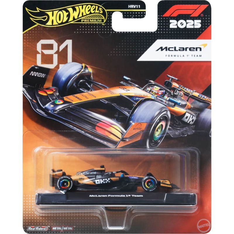 Hot Wheels Formula 1 mudelauto McLaren – Oscar Piastri #81