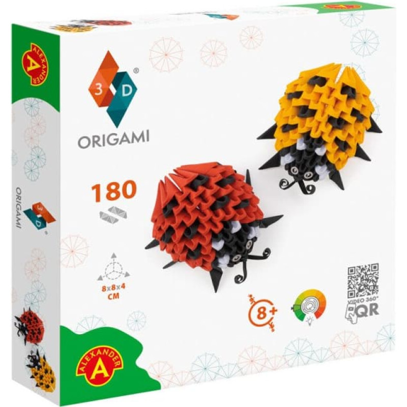 Alexander Origami 3D konstruktorius - Boružės