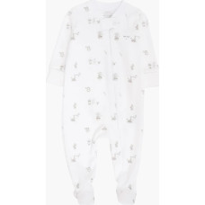 Livly Clothing Rāpulis Livly Celebration Parade Zipper Footie White