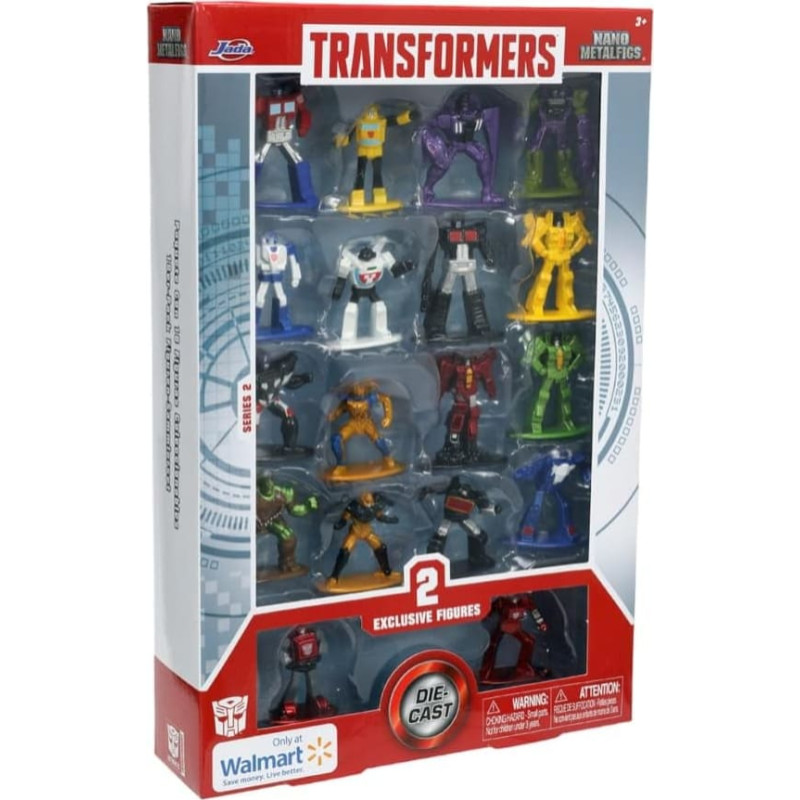 JADA Transformers Nano Metalfigs 18 pack 33784