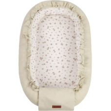 Sensillo BABY NEST COTTON ROSE BEIGE 80X45