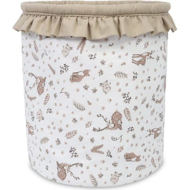 Sensillo BASKET FOR TOYS FOREST BEIGE M