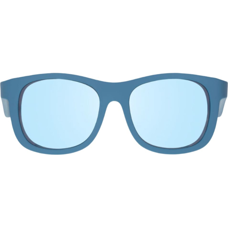 Babiators Polarised Navigator &ldquo;Midnight Blue&rdquo; sunglasses with mirrored lenses, 0&ndash;2 years