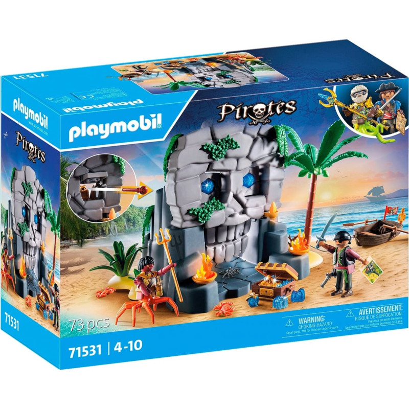 Playmobil PIRATES Rinkinys &bdquo;Kaukolės sala&ldquo;, 71531