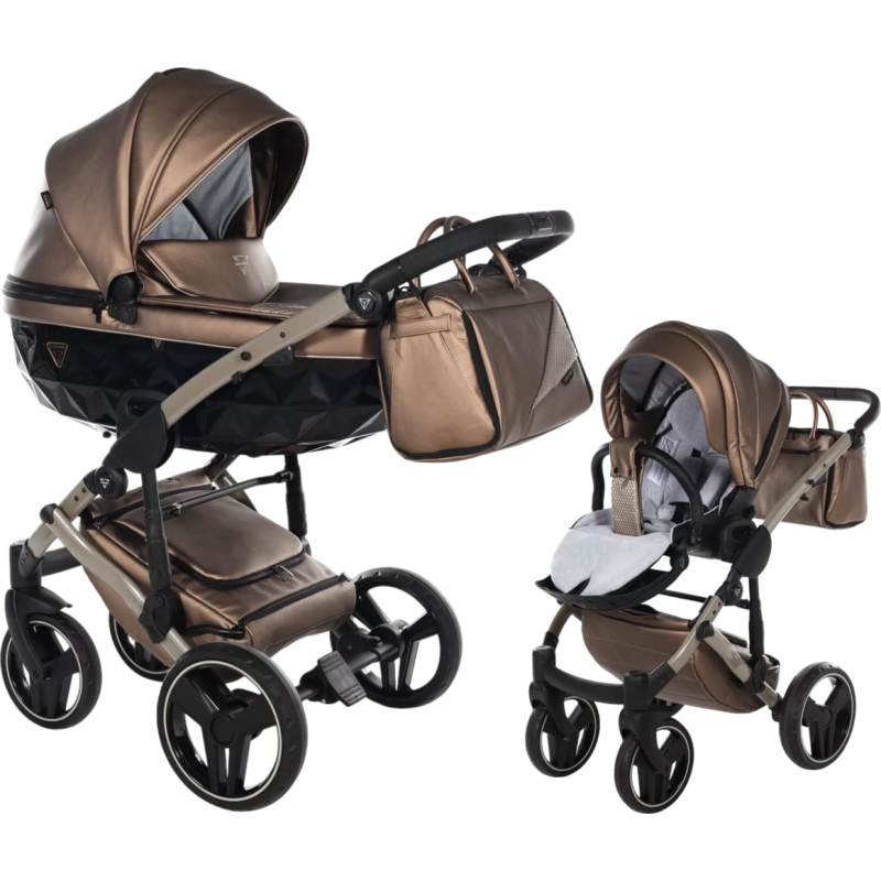 Junama Universal stroller 2 in 1 Fluo Line v3 - 03 beige