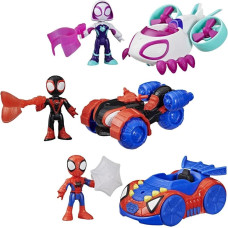 Spidey And Amazing Friends SPIDER-MAN transportlīdzeklis, asort., G19525L0