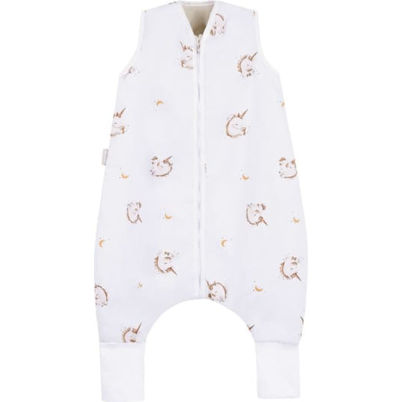 Sensillo SLEEPING BAG WITH LEGS L TOG 1.0 UNICORN BEIGE