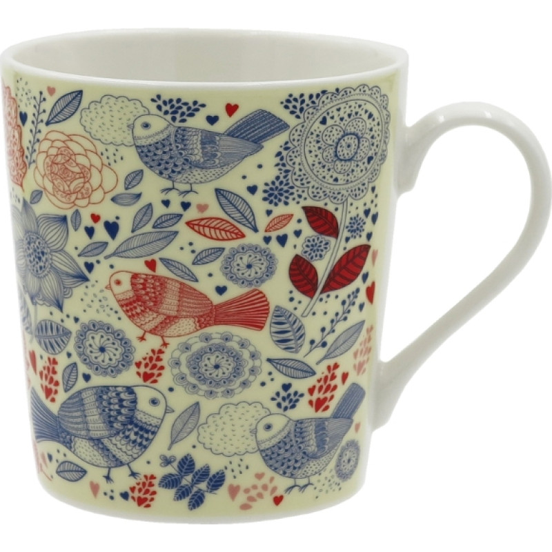 Asi Collection Krūze "Birds and flowers" 350ml